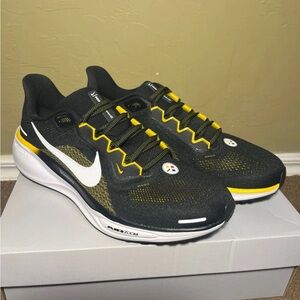 *NEW* Pittsburgh Steelers NFL Nike Zoom Pegasus 41 Shoes - Men's Size 9 *No Box*